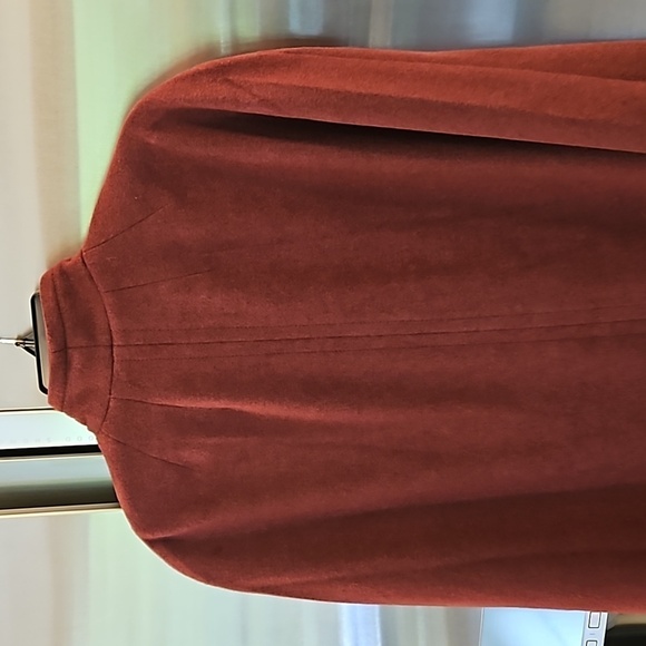 💕TRINA TURK💕 Parker Cape ~ Knit Melton Cab Frank Large L NWT - Picture 10 of 15